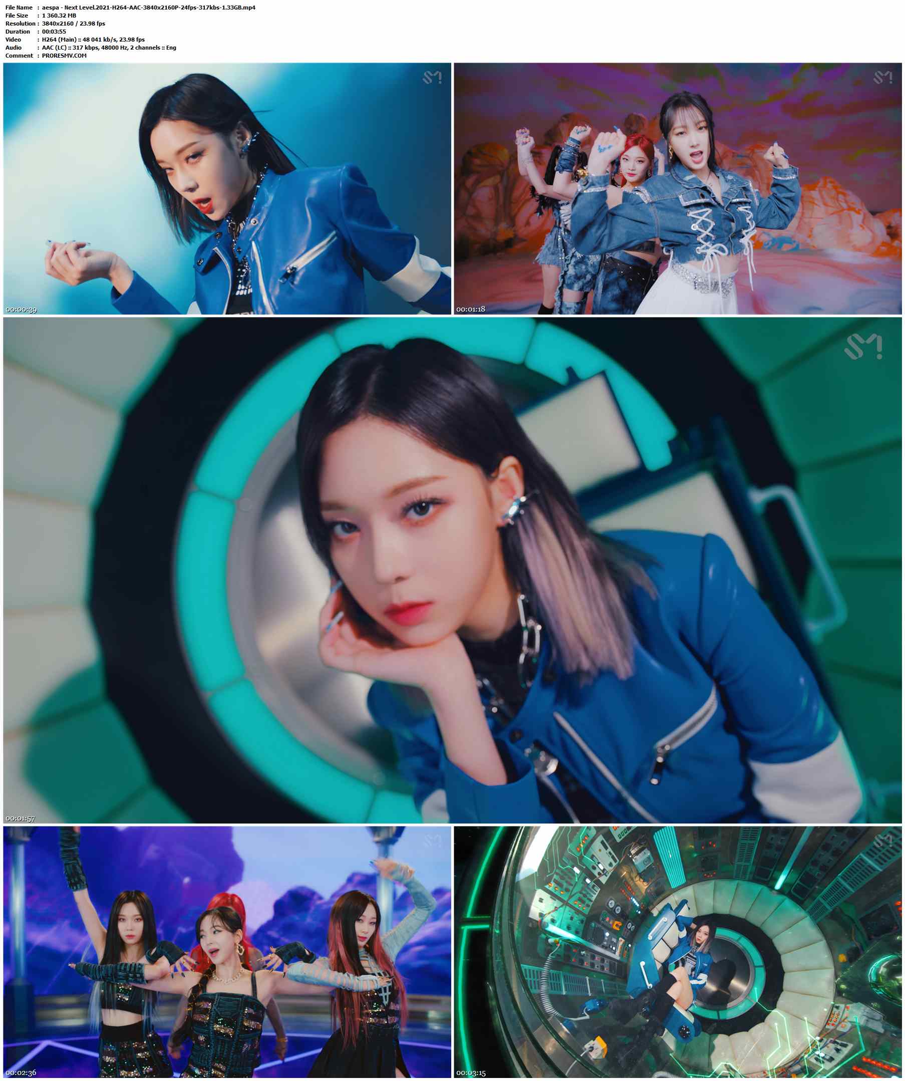 aespa - Next Level.2021-H264-AAC-3840x2160P-24fps-317kbs-1.33GB官方MV_高清MV